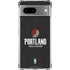 NBA Portland Trail Blazers Distressed Google Pixel 8 Clear Case